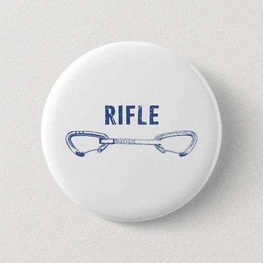 Rifle Colorado Rock Klettersteig Button (Vorderseite)
