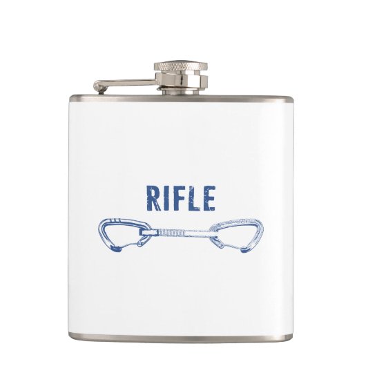 Rifle Colorado Rock Klettersteig Flachmann (Vorderseite)