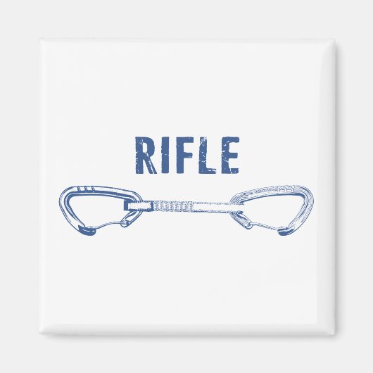 Rifle Colorado Rock Klettersteig Magnet (Vorne)