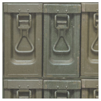 Rifle Gun Ammo Box Vintages Druckwerk Stoff
