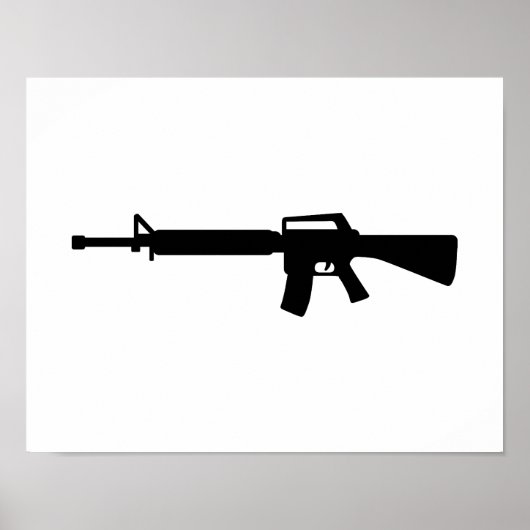 Rifle M4 Poster (Vorne)