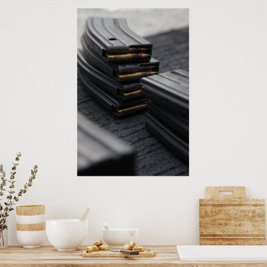 Rifle Magazines Poster (Küche)