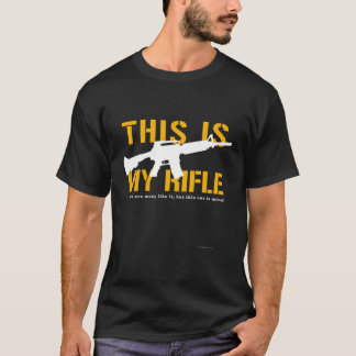 Rifleman's Creed Dies ist mein Flieger M4 Ar-15 Au T-Shirt