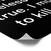 Riflemans Creed Poster (Ecke)