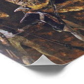 Riflemen in Saratoga Poster (Ecke)