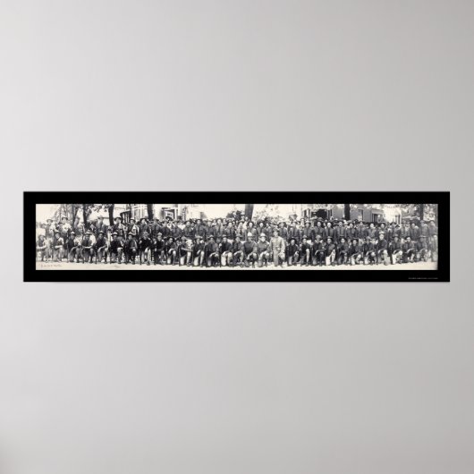 Riflemen WWI Foto 1917 Poster (Vorne)