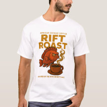 Rift Roast - African Cichlid Coffee Label