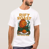 Rift Roast Fish Coffee T - Shirt - Bold & Funny Ca (Vorderseite)