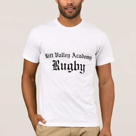 Rift Valley-Akademie T-Shirt (Vorderseite)