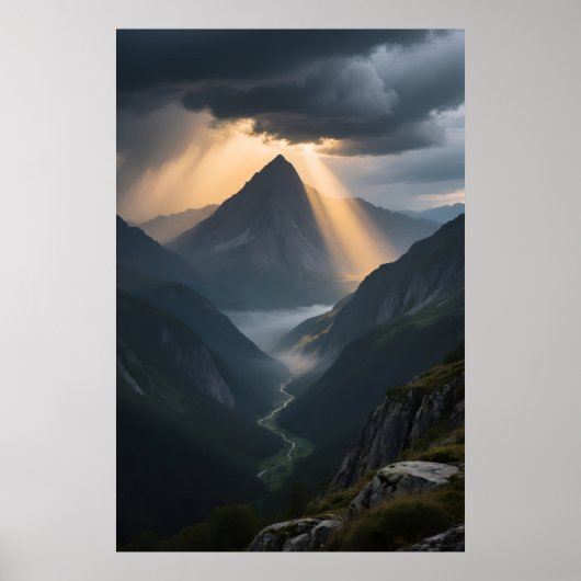 Rift Valley Glow Poster (Vorne)