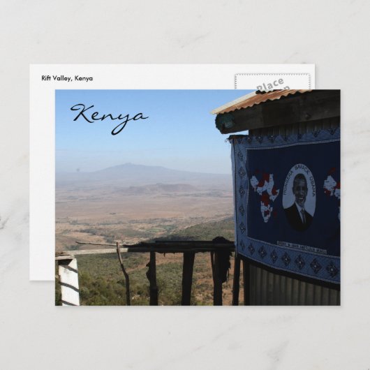 Rifttalobama Postkarte (Vorne/Hinten)