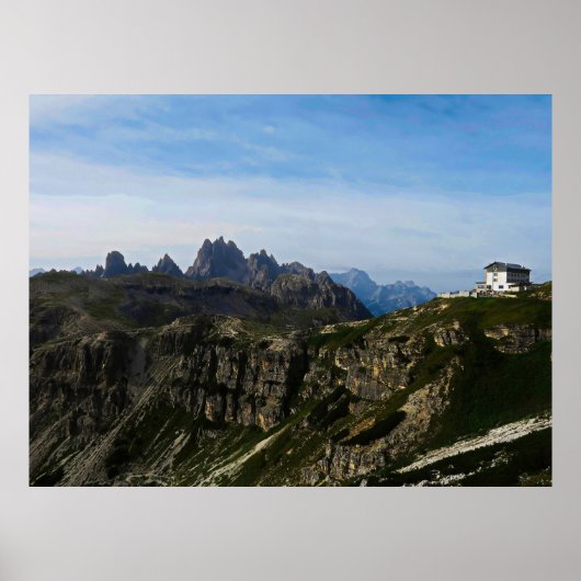 Rifugio Auronzo Poster (Vorne)