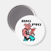 Rig Pig Magnet (Vorderseite/Rückseite)