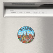 Riga Altstadt Lettland Magnet (In Situ (Geschirrspüler))