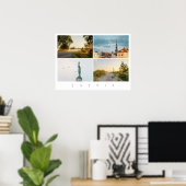 Riga and Latvia Travel Photo Collage Poster (Heimbüro)