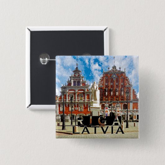 Riga Button (Vorne & Hinten)