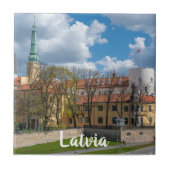 Riga Castle in Riga, Lettland Fliese (Vorderseite)