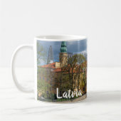 Riga Castle in Riga, Lettland Kaffeetasse (Links)