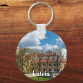 Riga Castle in Riga, Lettland Schlüsselanhänger (Vorderseite)