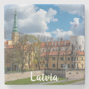 Riga Castle in Riga, Lettland Steinuntersetzer