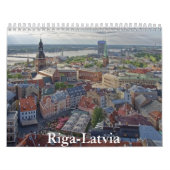 Riga-Latvia Calendar Kalender (Titelbild)