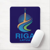 Riga Latvia Mousepad (Mit Mouse)
