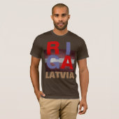 RIGA LATVIA T-Shirt (Vorne ganz)