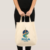 Riga Latvia Tragetasche (Vorderseite (Produkt))