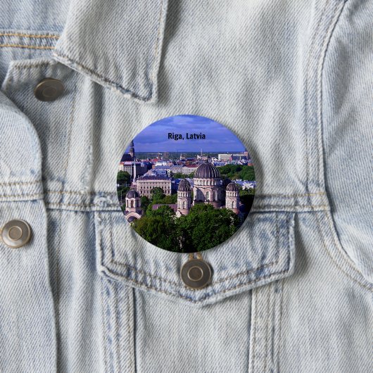 Riga, Lettland, Button (Beispiel)