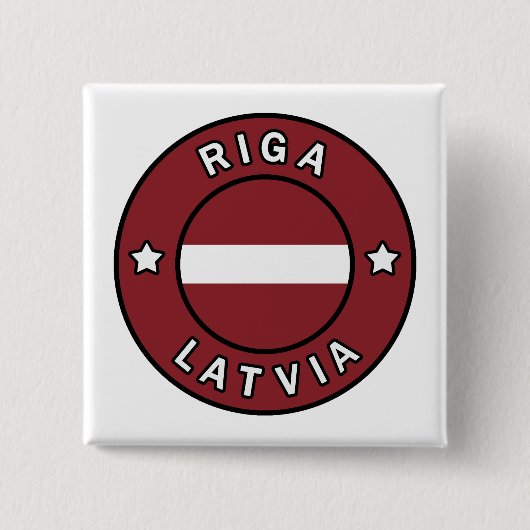 Riga Lettland Button (Vorderseite)