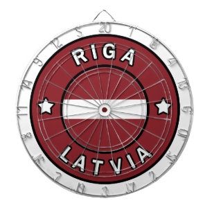 Riga Lettland Dartscheibe