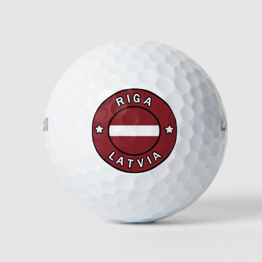 Riga Lettland Golfball (Vorderseite)