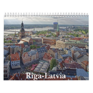 Riga-Lettland-Kalender Kalender