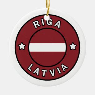 Riga Lettland Keramik Ornament