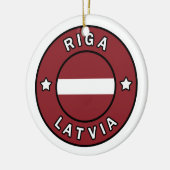 Riga Lettland Keramik Ornament (Links)