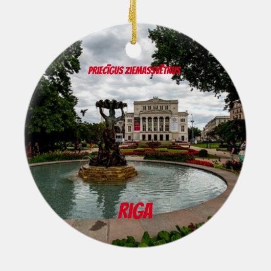 Riga Lettland Landschaftliche Ornamente (Hinten)