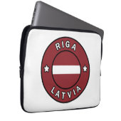 Riga Lettland Laptopschutzhülle (Vorne Rechts)