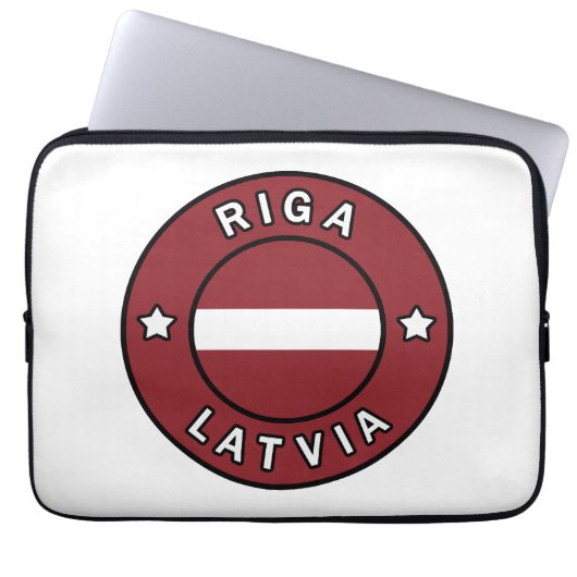 Riga Lettland Laptopschutzhülle (Vorderseite)