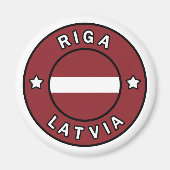 Riga Lettland Magnet (Vorne)