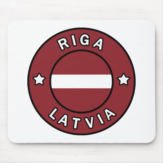 Riga Lettland Mousepad (Vorne)