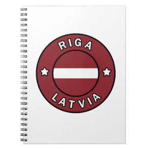 Riga Lettland Notizblock