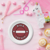 Riga Lettland Pappteller (Party)