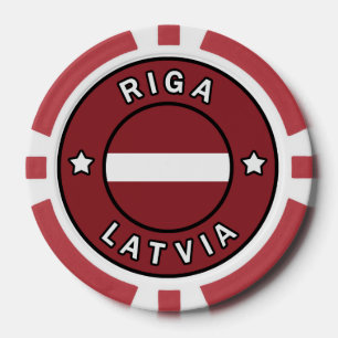 Riga Lettland Pokerchips