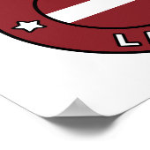 Riga Lettland Poster (Ecke)