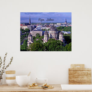 Riga, Lettland Poster