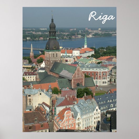 Riga, Lettland Poster (Vorne)