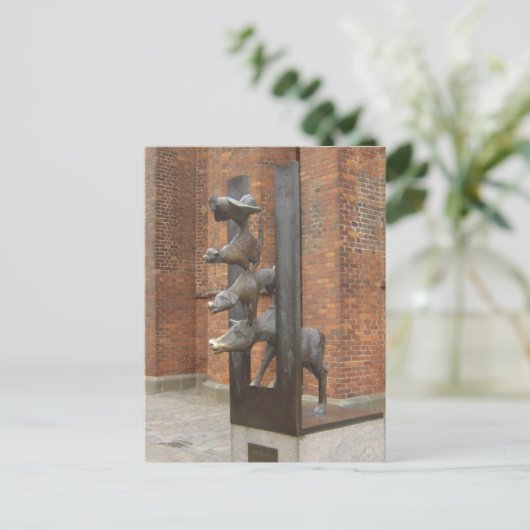 Riga Lettland Postkarte (Stehend Vorderseite)