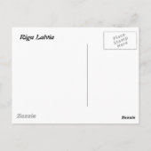 Riga Lettland Postkarte (Rückseite)