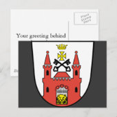 Riga, Lettland Postkarte (Vorne/Hinten)