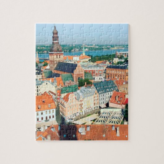 Riga, Lettland Puzzle (Vertikal)